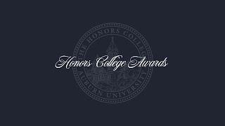 Honors College Awards 2020