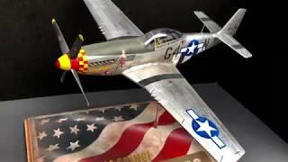 Completed 1/32 Scale Tamiya P-51 Mustang