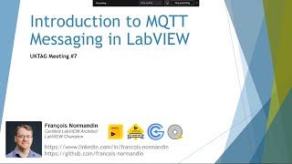 UKTAG#7 - Introduction to MQTT Messaging by Francois Normandin