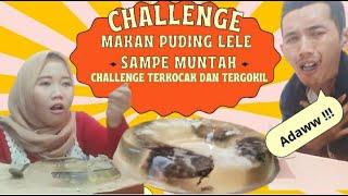 CHALLENGE MAKAN PUDING LELE VIRAL HUUEEK