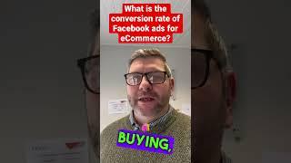 What is the conversion rate of Facebook ads for eCommerce?