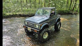 1987 Suzuki Samurai Off Road Test Run