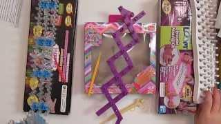 Rainbow Loom compare with DIY Rubber Band Loom, Fun loom, Expressions Girl Loom