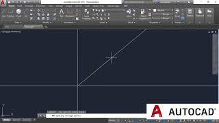 Construction line and ray AutoCAD 2018 Tutorial EP15