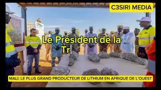 INAUGURATION DE LA PLUS GRAND USINE DE LITHIUM DE L'AFRIQUE DE L'OUEST AU MALI