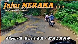 Jalur Alternatif BLITAR - MALANG Pujon Batu | Via krisik pagersari ngantang | Rizky_Channel .