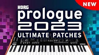 KORG PROLOGUE | NEW for 2023 | The 333 New Synth Sounds / Presets