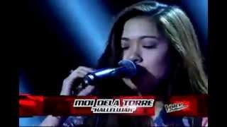 Moi Dela Torre "Hallelujah" -Blind Audition - The Voice PH