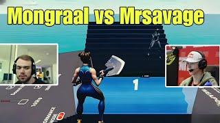 Mongraal VS Mrsavage 1v1 Buildfight! #fortnite #mrsavage #mongraal