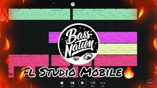 Making a Bass Nation Banger in Fl Studio Mobile! COSMIC Style 