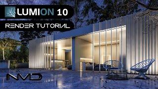 LUMION 10 Modern House / Casa Moderna Render Tutorial