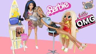 Toy Unboxing the Barbie So Excellent Cali Girl Ear Piercing Playset!