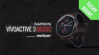 NEW Garmin Vivoactive 3 Music LTE Verizon - CES 2019