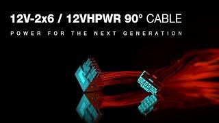 12V-2x6 / 12VHPWR 90° Cable | Power for the Next Generation | be quiet!