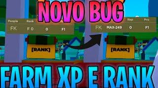 NOVO BUG PARA FARMAR XP E RANK NO SHINOBI LIFE 2