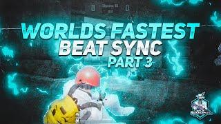 Worlds Fastest Beat Sync Part 3 | Best Pubg 8D Audio Beat Sync Montage | Get Low x Animals |
