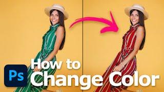 How to Photoshop shirt color and change cloth color in Photoshop 2024