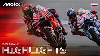 MotoGP™ Race Highlights ️ | 2024 #ThaiGP