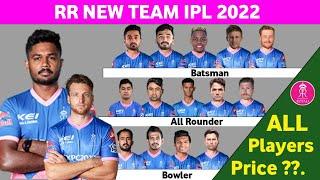 IPL 2022 - Rajasthan Royals Final Squad | RR New Team TATA IPL 2022 | RR 2022 Squad |