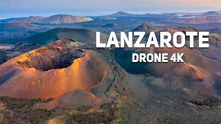 Lanzarote - Canary island in 4K. Best Relax Soft House Music. Calm & Relaxing Background Music