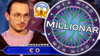 Wer wird Millionär: Der PEINLICHSTE KANDIDAT des JAHRES? (Er "gewinnt" 0 Euro!)