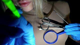 ASMR Whispered & Unusual Doctor Roleplay (Relaxing Medical Exams, Face Triggers)