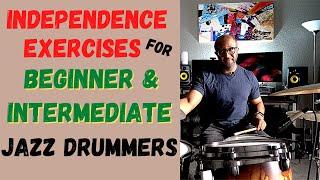 Jazz Drummer Q-Tip of the Week: KILLER Independence Exercise for Beginner/Intermediate Jazz Drummers