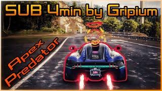 The 4 min Barrier has been BROKEN! - Gripium takes over Apex Predator - Need for Speed Unbound