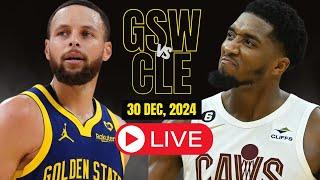 LIVE : Cleveland Cavaliers Vs Golden State Warriors Full Game | NBA Live | DEC 30 2024 | 2K24