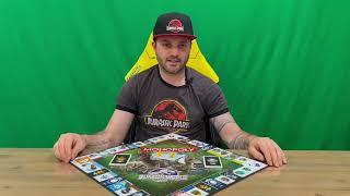 Ep 1677 - Limited Edition Jurassic World 2015 Monopoly Unboxing