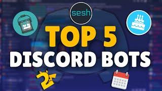 Top 5 BEST Discord Bots To use In your Server in 2025!