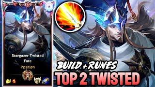 WILD RIFT TWISTED FATE - TOP 2 TWISTED FATE GAMEPLAY - GRANDMASTER RANKED