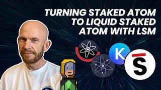 Turning Staked ATOM into stkATOM avoiding 21 day unbonding with LSM | Liquid Staking Module