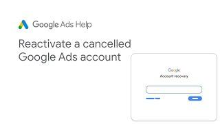 How to reactivate Cancelled google adsense account