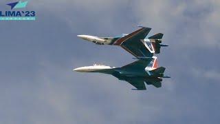 Russian Knights Sukhoi Su-35S At LIMA Langkawi 2023