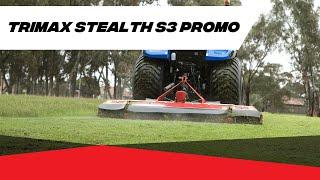 Trimax Stealth S3 Rotary Linkage Wing Mower - Roadside, Parks & Open Space Mowing