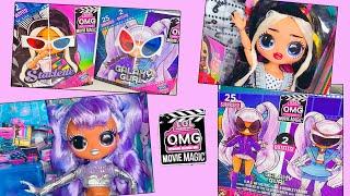 FIRST UNBOXING! LOL Surprise OMG series MOVIE MAGIC/ LOL OMG 5 series: Galaxy Gurl & Starlette