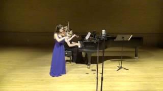 Valse Scherzo Tchaikovsky Ekaterina Tarasova Violin Esthea Kruger Piano