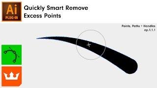 Quickly Smart Remove Excess Points in Illustrator [Smart Remove Brush] | VectorScribe