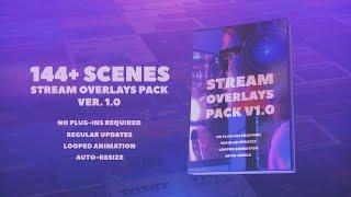 Stream Overlays Pack