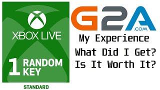 My Experience Purchasing a "Standard Random Xbox Key" on G2A.com