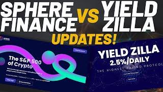 SPHERE FINANCE / YIELD ZILLA *UPDATES* High Yield Passive Income! 99,900% APY