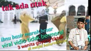 terkejut kok ada yang berani goyang tiktok di mesjid raya baiturrahman aceh