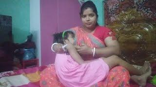 baby feeding milk # Indian mom baby milk feeding new  video