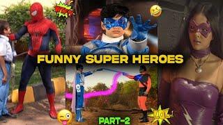 Most Funniest Super Heroes Of india Part - 2 | JHALLU BHAI