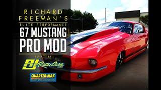 FIRST LOOK: Richard Freeman's Elite Performance 67 Mustang Pro Mod built by RJ Race Cars