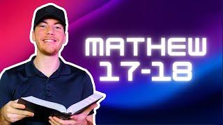 ️ (Day 244) The Bible in a Year: Matthew 17-18