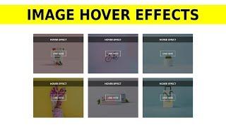 Css Image Hover Effects - Pure Css Tutorial - How to Create image Hover Overlay Effects