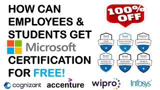 Microsoft Certification Exam Voucher for Free |Microsoft Azure Fundamentals Exam AZ-900 Free Voucher