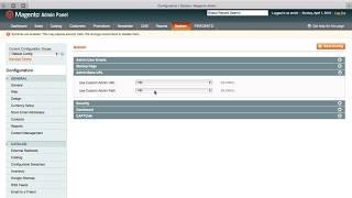 How to change Magento 1.9 admin URL